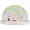 Glass Arch "Apple Tree in Summer" - without  Figurines - 28x17 cm / 11x6.7 inch