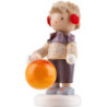 Flachshaarkinder Kleiner Junge mit Lampion - Edition Flade & Friends - 4 cm