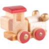 Oldtimer Car Red - 1,3 cm / 0.5 inch