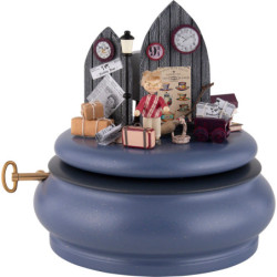 Music Box "Archie dreams" - 16 cm / 6.3 inch