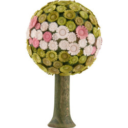 Blütenbaum grün/pastell - 8,5 cm