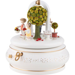 Music Box "The most beautiful day" - 15 cm / 5.9 inch