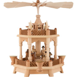 2-stöckige Pyramide Christi Geburt - 32 cm