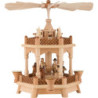 2-Tier Pyramid - Nativity - 32 cm / 13 inch