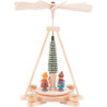 1-stöckige Pyramide Laternenkinder - 23 cm