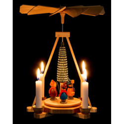 1-Tier Pyramid - Lantern Children - 23 cm / 9 inch