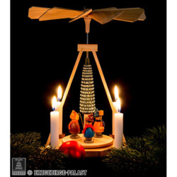 1-stöckige Pyramide Laternenkinder - 23 cm