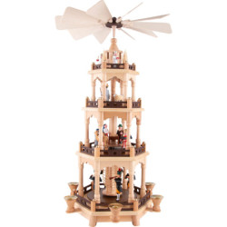 4-Tier Pyramid - Miners - 58 cm / 22.8 inch