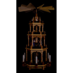 4-Tier Pyramid - Miners - 58 cm / 22.8 inch