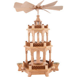 3-Tier Pyramid - without Figurines - 42 cm / 16.5 inch