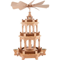 3-Tier Pyramid - without Figurines - 42 cm / 16.5 inch