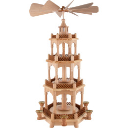 4-Tier Pyramid - without Figurines - 58 cm / 22.8 inch