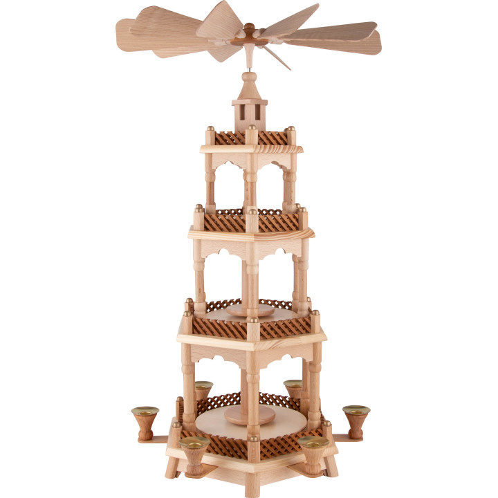 4-Tier Pyramid - without Figurines - 58 cm / 22.8 inch