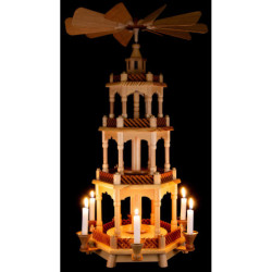 4-Tier Pyramid - without Figurines - 58 cm / 22.8 inch