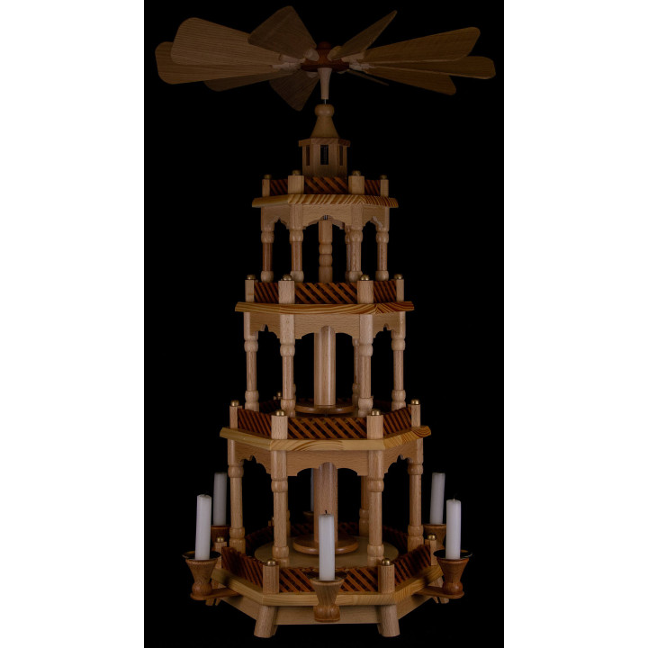 4-Tier Pyramid - without Figurines - 58 cm / 22.8 inch