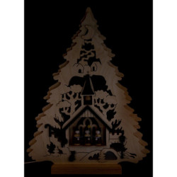 Lichterspitze Baum Kurrende - 34x44 cm