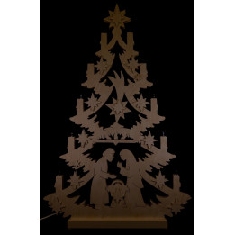 Light Triangle - Christmas Tree - 46x70 cm / 18.1x27.6 inch