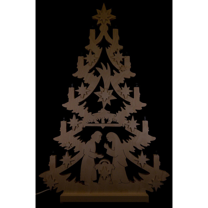 Light Triangle - Christmas Tree - 46x70 cm / 18.1x27.6 inch