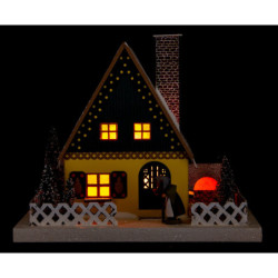 Lichterhaus Pfefferkuchenhaus - 24,5 cm