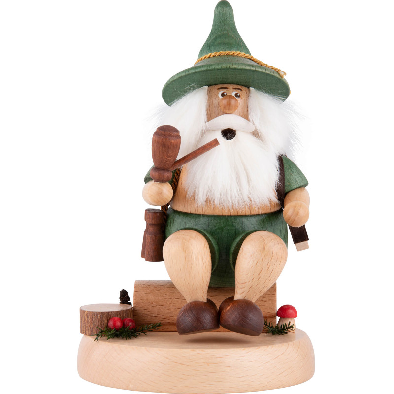 Räuchermännchen Wichtel Jäger - 16 cm