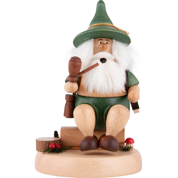 Räuchermännchen Wichtel Jäger - 16 cm