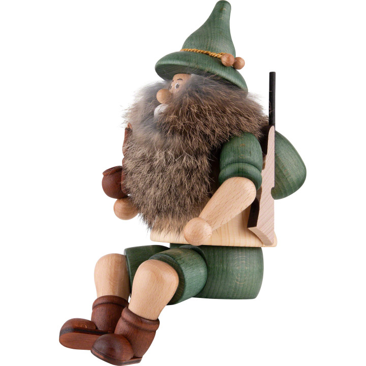 Räuchermännchen Jägerwichtel - 14 cm