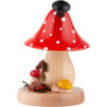 Smoker - Mushroom Hut Toadstool - 16 cm / 6.3 inch
