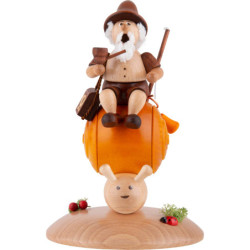 Räuchermännchen Schneckenpost - 17 cm