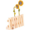 Garden fence with Sunflowers - 5,4 cm / 2.1 inch