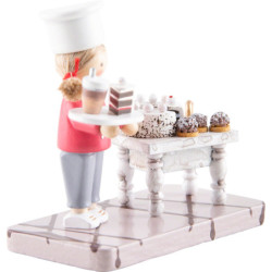 Flax Haired Children - Pastry Cook - 5,5 cm / 2.2 inch