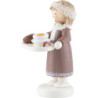 Flax Haired Children Girl with Applepunch - Edition Flade & Friends - 5 cm / 2 inch
