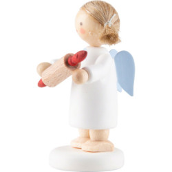 Flax Haired Angel with Rolling Pin - 4,2 cm / 1.7 inch