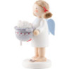 Flax Haired Angel with Mixing Bowl - 4,7 cm / 1.9 inch