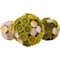 Flower Balls - Set of Three - 1,5 cm / 0.6 inch