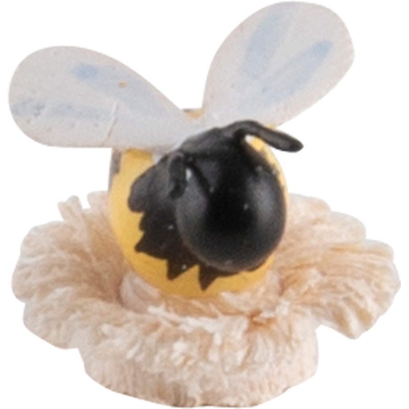 Bee on Flower - 1,1 cm / 0.4 inch