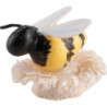 Bee on Flower - 1,1 cm / 0.4 inch