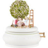 Music Box "The Old Cherry Tree" - Spring - 16 cm / 6.3 inch