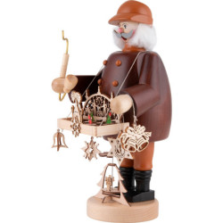 Räuchermännchen Schwibbogenhändler - 22 cm