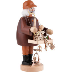 Räuchermännchen Schwibbogenhändler - 22 cm