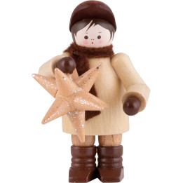 Thiel-Figur Mann mit Stern - 6 cm