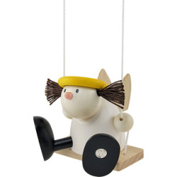 Engel Lotte auf Schaukel - 7 cm