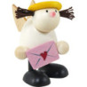 Engel Lotte mit Liebesbrief - 7 cm