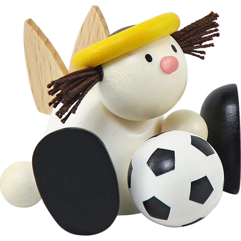 Engel Lotte mit Fußball - 7 cm