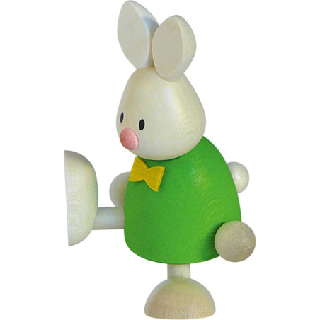 Kaninchen Max auf einem Bein - 9 cm