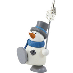 Schneemann Otto mit Notizhalter - 8 cm