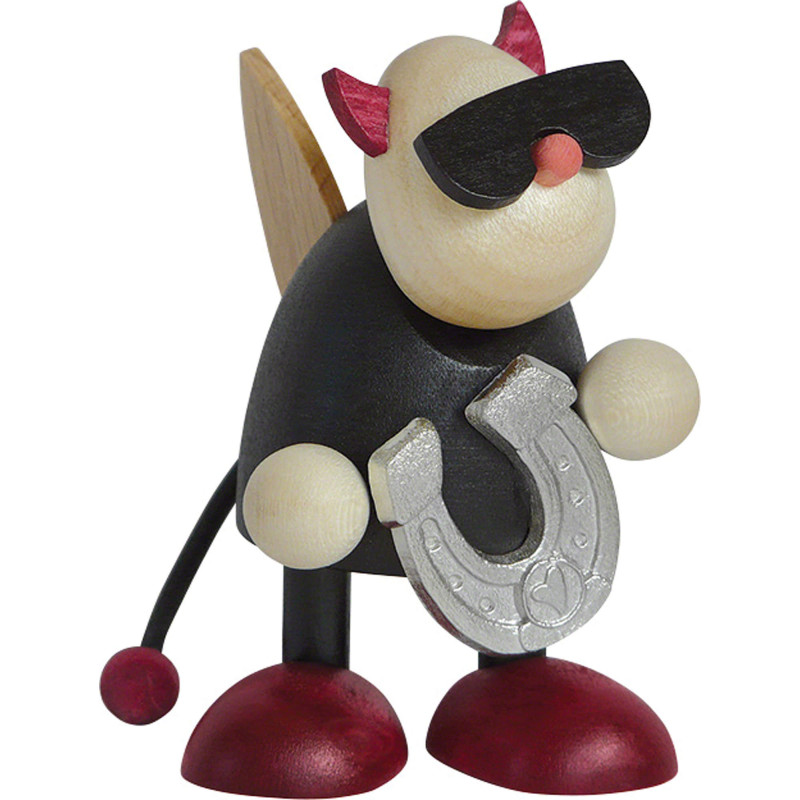 Little Devil Gustav with Horse Shoe - 7 cm / 2.8 inch