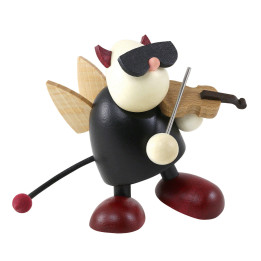 Little Devil Gustav with Violin - 7 cm / 2.8 inch