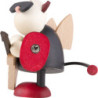 Little Devil Gustav with Electric Guitar - 7 cm / 2.8 inch