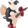 Little Devil Gustav with Electric Guitar - 7 cm / 2.8 inch