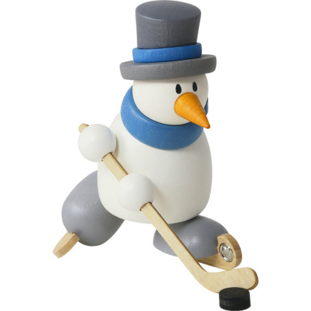 Schneemann Otto beim Eishockey - 7 cm
